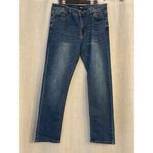 Kenneth Cole New York Slim Fit Stretch Jeans 36x32